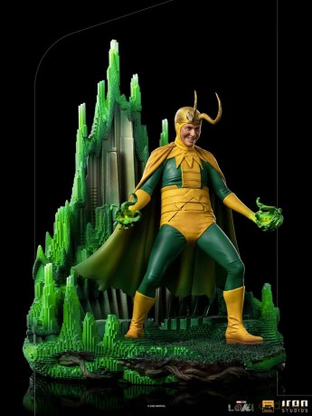 Iron Studios Loki - Classic Variant Statue Deluxe Art Scale 1/10
