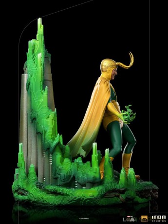 Iron Studios Loki - Classic Variant Statue Deluxe Art Scale 1/10