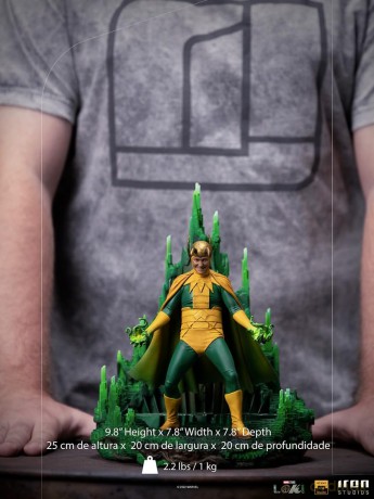 Iron Studios Loki - Classic Variant Statue Deluxe Art Scale 1/10