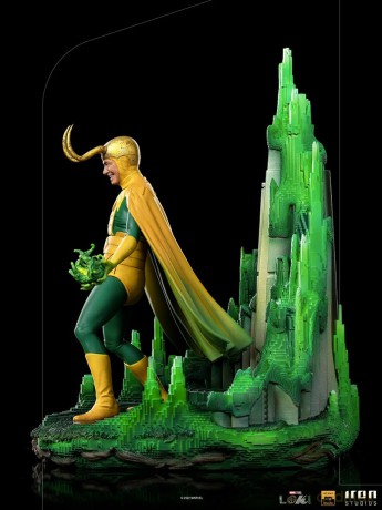 Iron Studios Loki - Classic Variant Statue Deluxe Art Scale 1/10