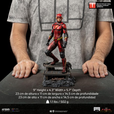 Iron Studios The Flash Movie - Flash Alternate Version Statue Art Scale 1/10