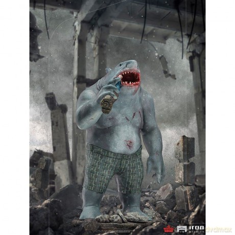 Iron Studios The Suicide Squad - King Shark Statue Art Scale 1/10