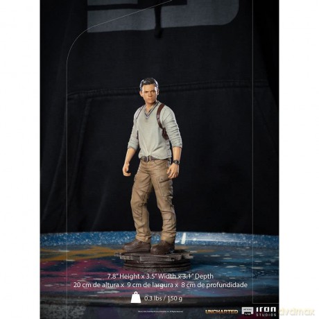 Iron Studios Uncharted (Movie) - Nathan Drake Art Scale 1/10