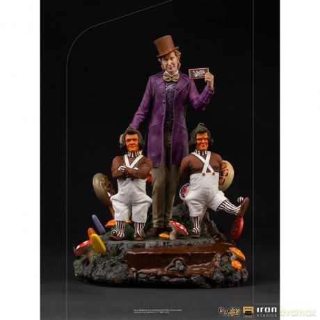 Iron Studios Willy Wonka and the Chocolate Factory - Willy Wonka Statue Deluxe Art Scale 1/10