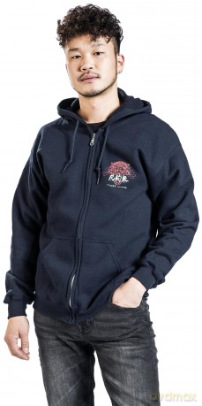 Jinx Cyberpunk 2077 - Tyger Claws For Lyfe Hoodie Navy, Zip - Up, S