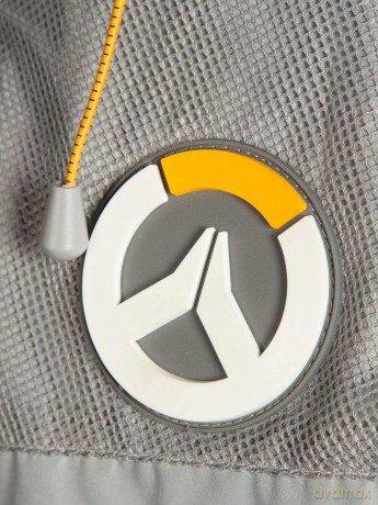 Jinx Overwatch - Logo Windbreaker Jacket Grey, S