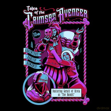 The Witcher 3 - Crimson Avenger koszulka czarny S