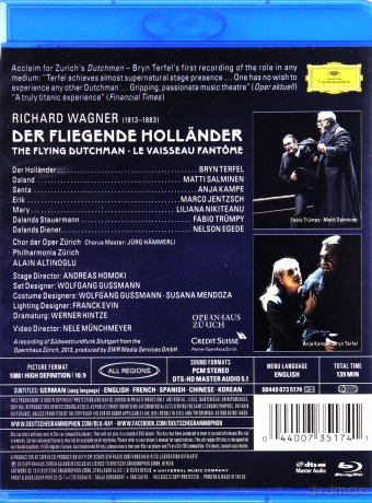 Bryn Terfel: Wagner Der Fliegende Hollander [Blu-Ray]