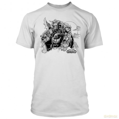 Jinx World of Warcraft - The Beastmaster Premium T-shirt White, M