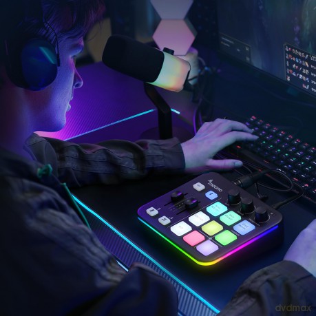 MAONO Maonocaster G1 NEO Audio Mixer For Game Streamer