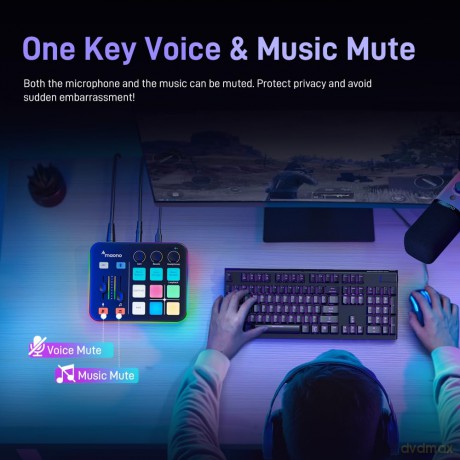 MAONO Maonocaster G1 NEO Audio Mixer For Game Streamer