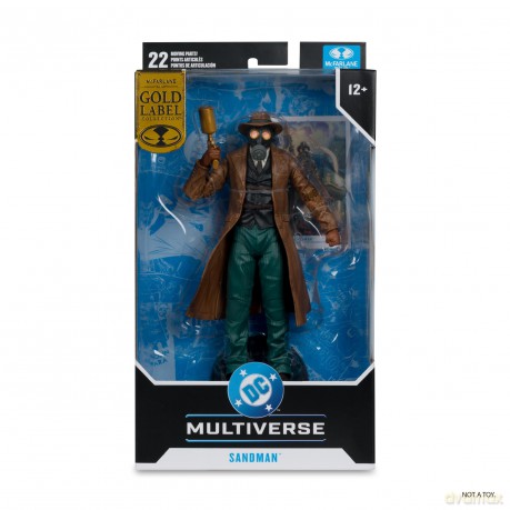 McFarlane Toys DC MULTIVERSE - Sandman (Wesley Dodds: The Sandman) Gold Label Action Figure