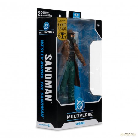 McFarlane Toys DC MULTIVERSE - Sandman (Wesley Dodds: The Sandman) Gold Label Action Figure