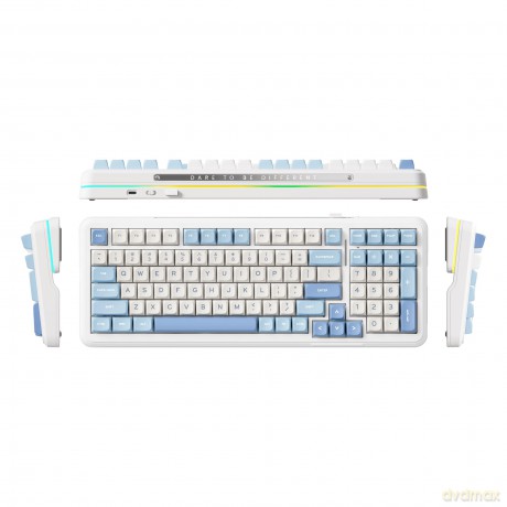 MCHOSE K99 Sky Blue - Wireless Mechanical Keyboard
