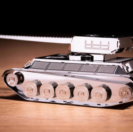 Metal Time | Amx-13/75 Model Constructor Kit, 56 parts | World Of Tanks