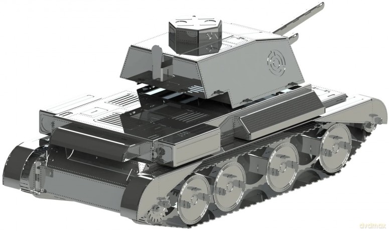 Metal Time | Cruiser Mk III, 55 parts | World of Tanks