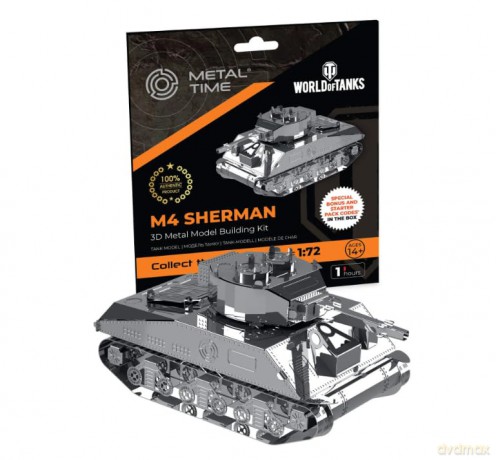 Metal Time | M4 Sherman, 44 parts | World of Tanks
