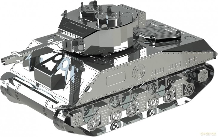 Metal Time | M4 Sherman, 44 parts | World of Tanks