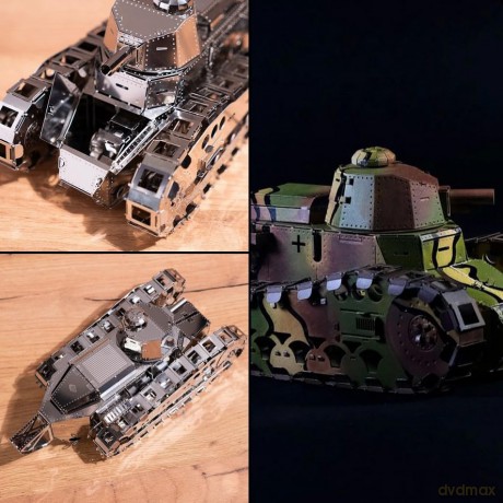 Metal Time | Nimble Fighter Mechanical model DIY kit of tank, 179 parts | World of Tanks