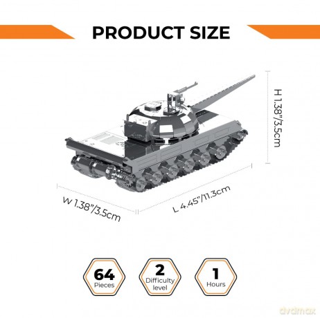 Metal Time | Object 430, 64 parts | World of Tanks