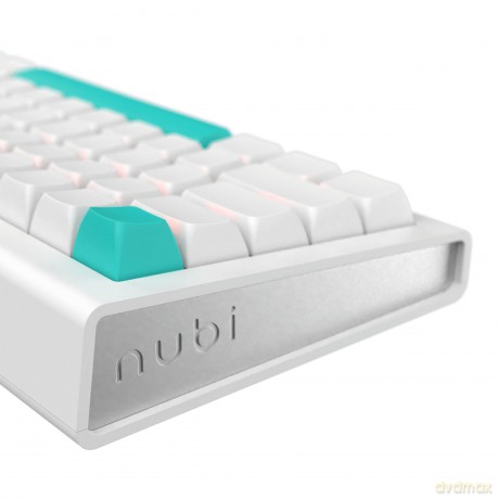 Nubi NK68 PRO White - Wireless Gaming Keyboard (ANSI US)