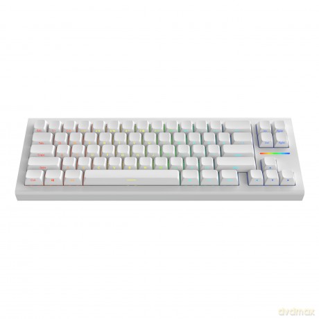 Nubi NK68HE White - Hall Effect Gaming Keyboard (ANSI US)