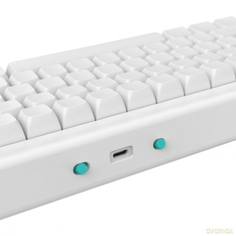 Nubi NK68HE White - Hall Effect Gaming Keyboard (ANSI US)