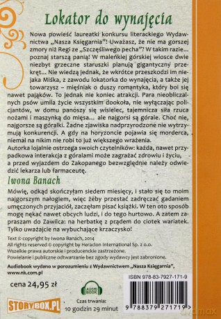 Lokator do wynajęcia - Iwona Banach [AUDIOBOOK] [CD-MP3]