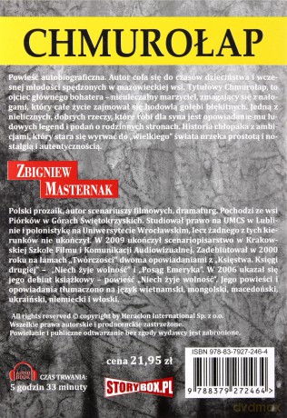 Chmurołap - Zbigniew Masternak [AUDIOBOOK] [CD-MP3]