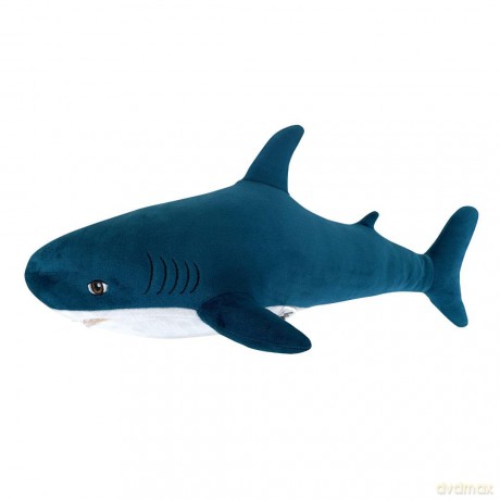 Plush toy WP MERCHANDISE Shark turquoise, 50 cm