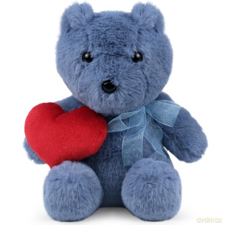 Plush toy WP MERCHANDISE Bear Gloria with a heart 21cm