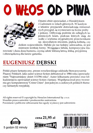 O włos od piwa - Eugeniusz Dębski [AUDIOBOOK] [CD-MP3]