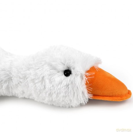 Plush toy WP MERCHANDISE Goose Hrysha, white, 79 cm