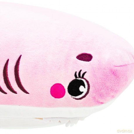 Plush toy WP MERCHANDISE Shark pink, 80 cm
