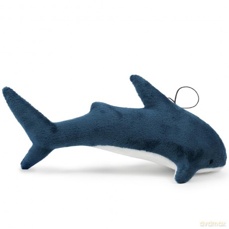 Plush toy WP MERCHANDISE Shark Siya, turquoise 9.5 cm