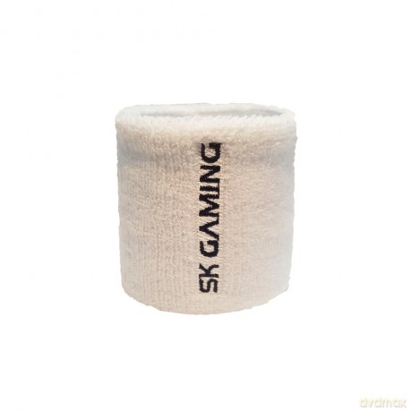 SK Gaming - Wrist Sweatband White
