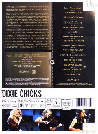 Dixie Chicks: An Evening With the Dixie Chicks (jewel case) [DVD]