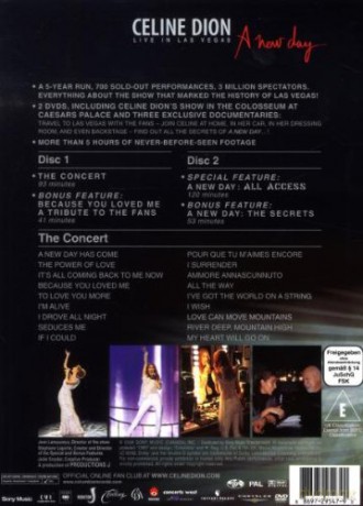 Céline Dion: Live In Las Vegas - A New Day... [2DVD]