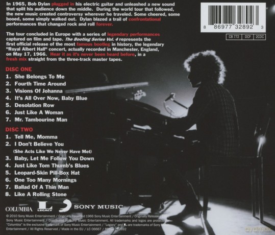 Bob Dylan: Bootleg Series Vol. 4 [2CD]