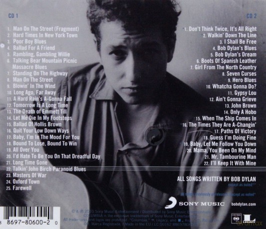 Bob Dylan: The Witmark Demos: 1962-1964 (The Bootleg Series Vol. 9) [2CD]