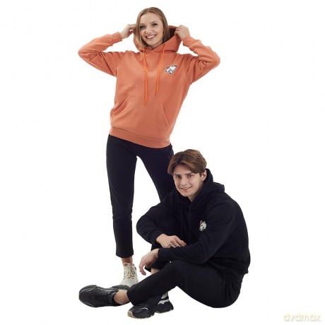 Virtus.pro Hoodie classic w/pocket orange, 2XL