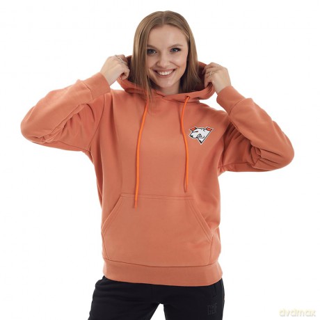 Virtus.pro Hoodie classic w/pocket orange, M