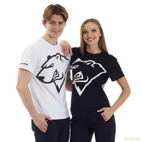 Virtus.pro T-shirt "bear" white, L