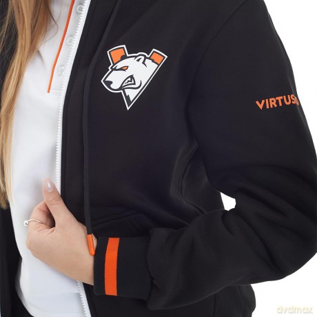 Virtus.pro Zip hoodie black, 2XL