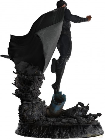 Weta Workshop Justice League - Superman Black Suit Statue 1/4 scale