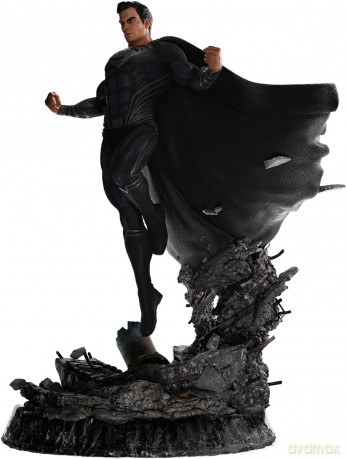 Weta Workshop Justice League - Superman Black Suit Statue 1/4 scale