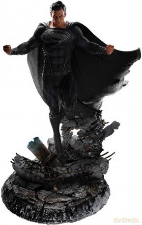Weta Workshop Justice League - Superman Black Suit Statue 1/4 scale