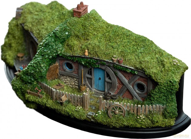 Weta Workshop THE HOBBIT - Hole 24 Gandalf's Cutting Environment Statue (20 cm)
