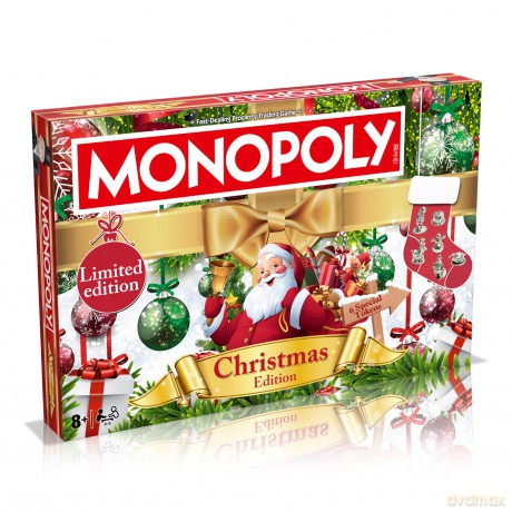 Winning Moves - Monopoly Christmas Limited Edition English