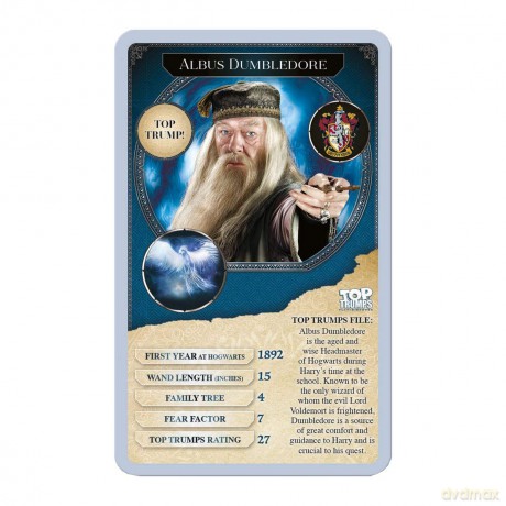 Winning Moves Harry Potter - Top Trumps 30 Greatest Witches and Wizards English
